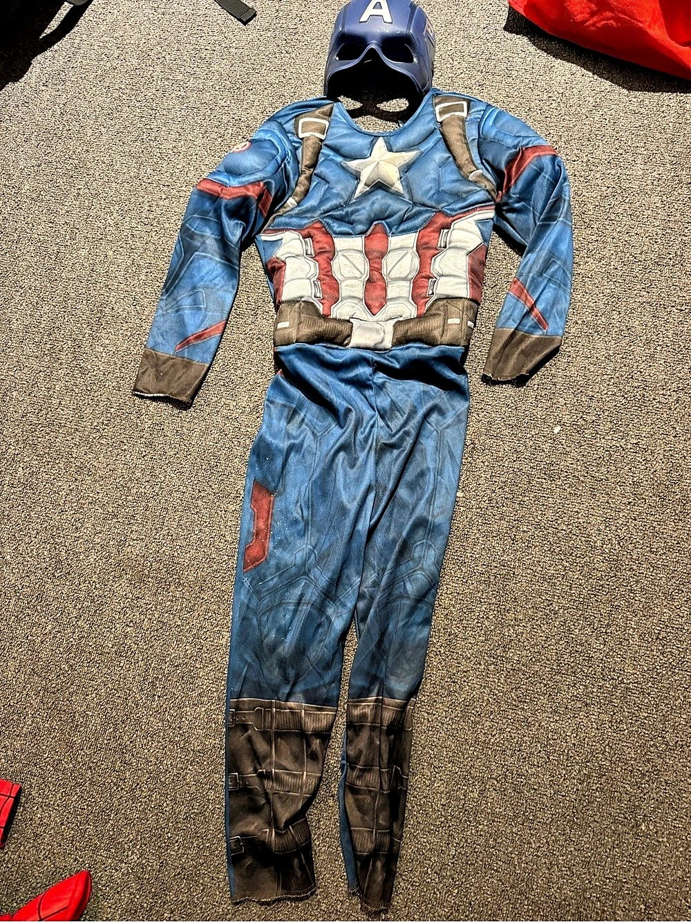 Marvel Avengers Infinity War Captain America Costume Boys Small